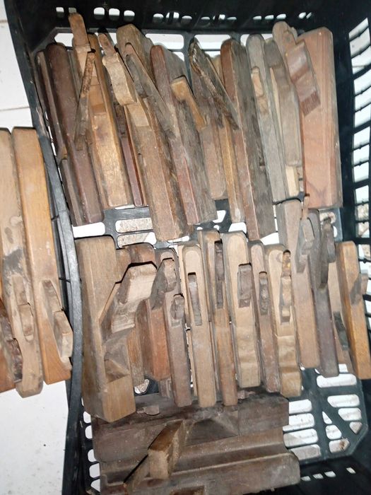 Coleção de 34 plainas / guilhermes