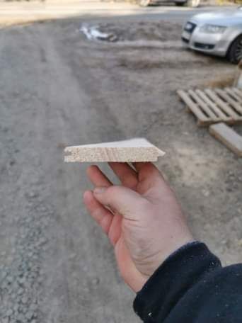 Podbitka deska elewacyjna świerkowa boazeria szerokość 12cm grubość1.5