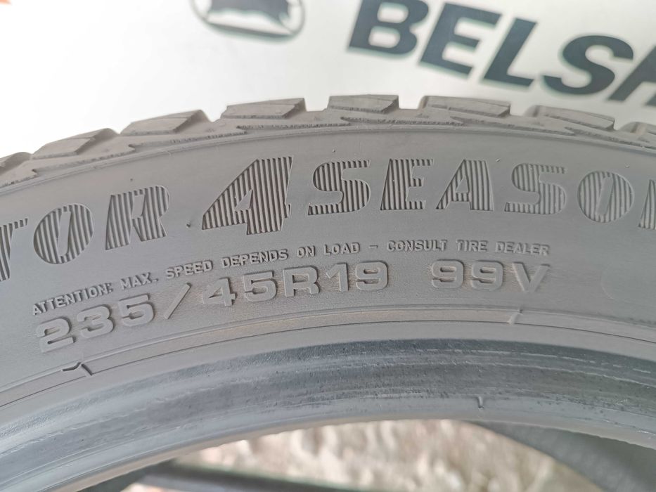 Всесезонні шини 235/45 R19 Goodyear vector 4seasons gen-2 95% залишок