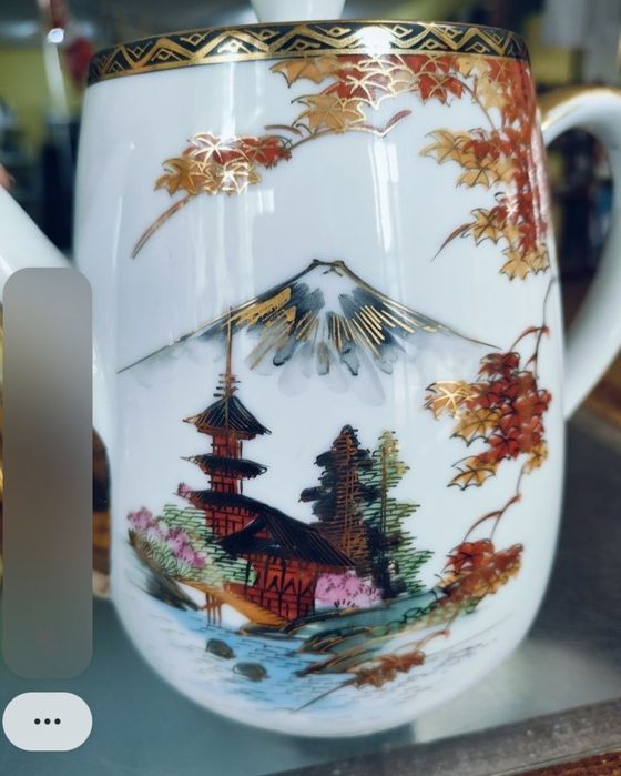 Japońska porcelana Kutani