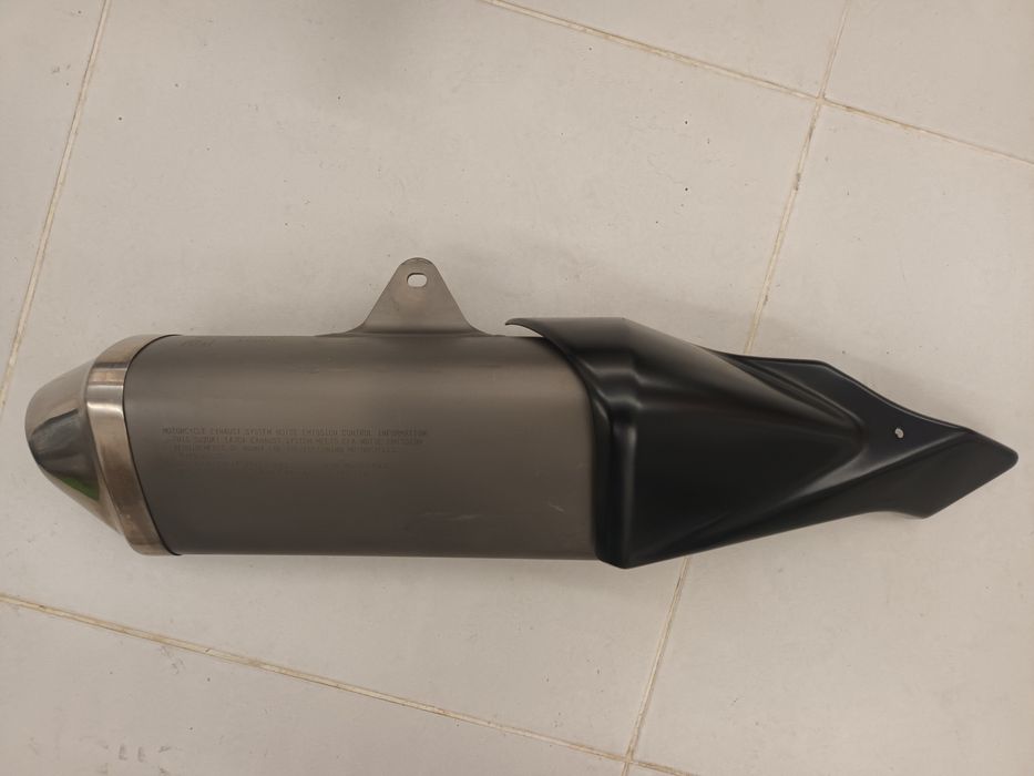 Linha completa escape origem Suzuki Gsxr 600