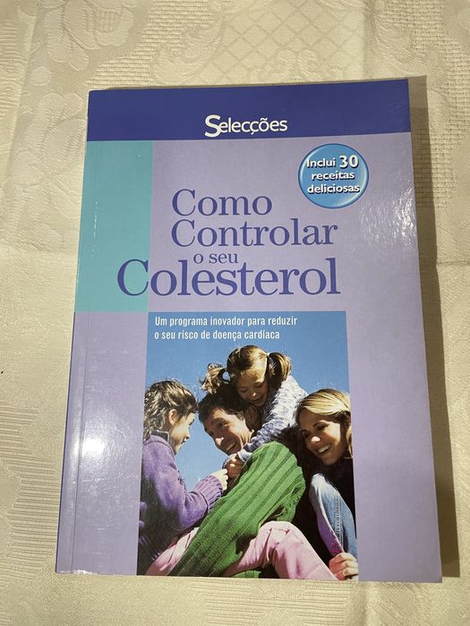 Livro “como controlar o seu colesterol”