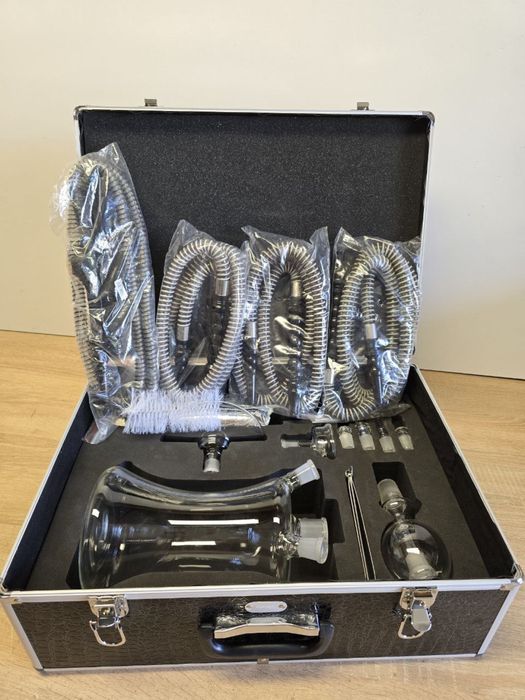 Fajka wodna walizka shisha w kuferku na prezent