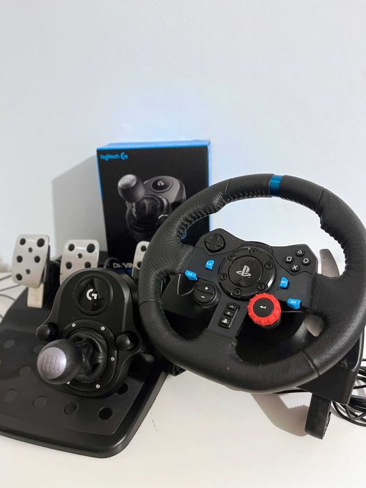 Volante Logitech G29 + Shifter + Pedais