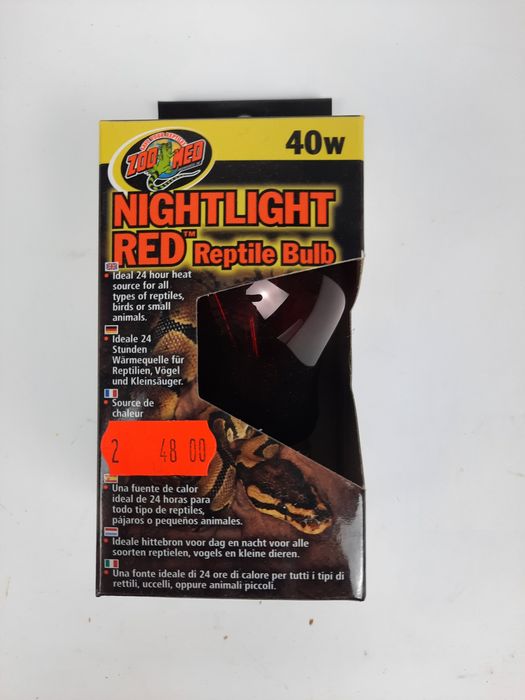 Żarówka zoo med nightlight 40w 60w