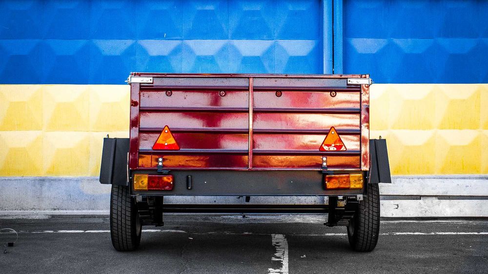 Новий причіп Дніпро-150 (150х130х35)-Кременчуцького заводу