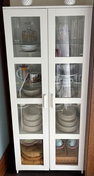 Vitrina BRIMNES Branca IKEA