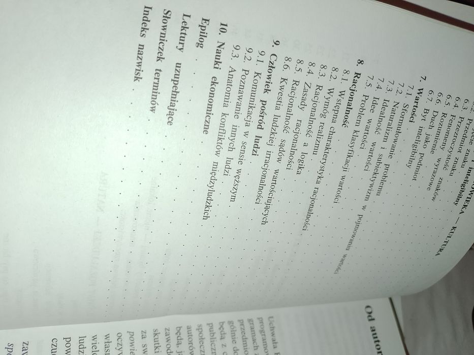 Andrzej Chmielecki Rzeczy i wartości