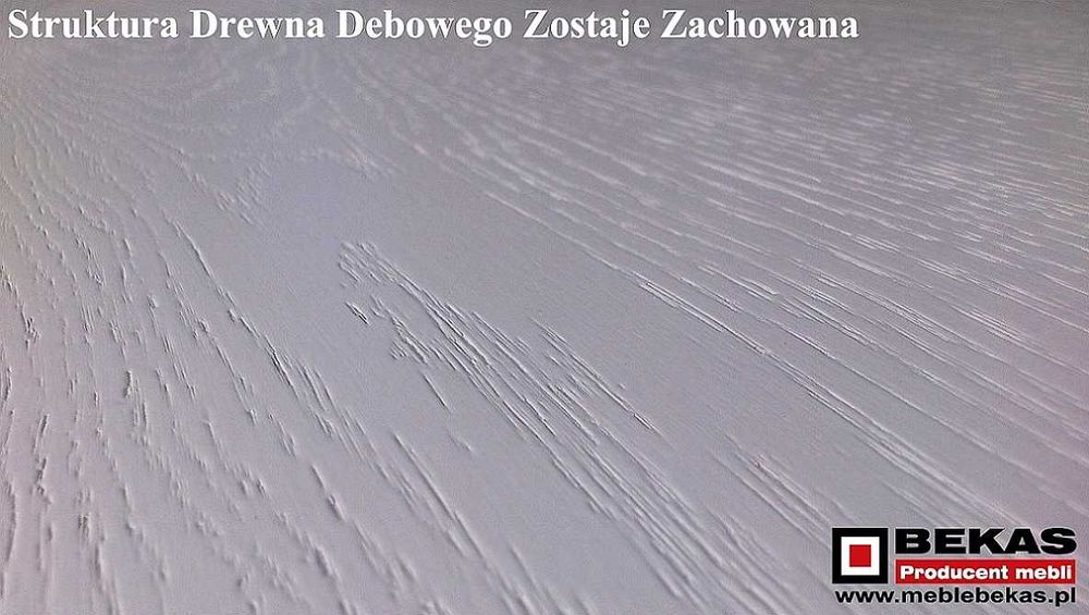Biała Komoda Loftowa LONDYN Blat Orzech Wenge BEKAS Meble