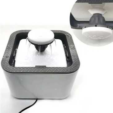 автоматична поїлка фонтан для тварин