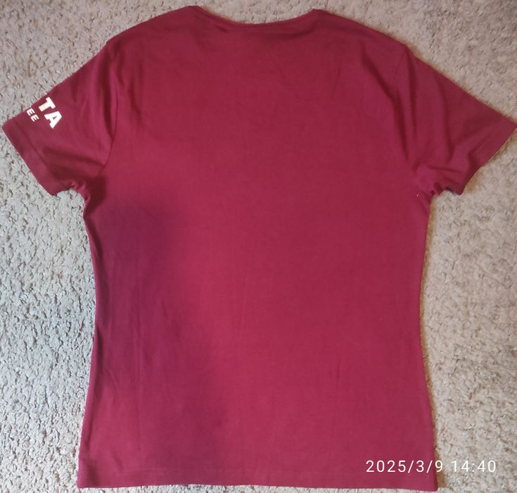 Młodzieżowa koszulka bordowa