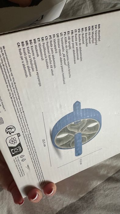 Equipamento desportivo Ab wheel , exercise tube