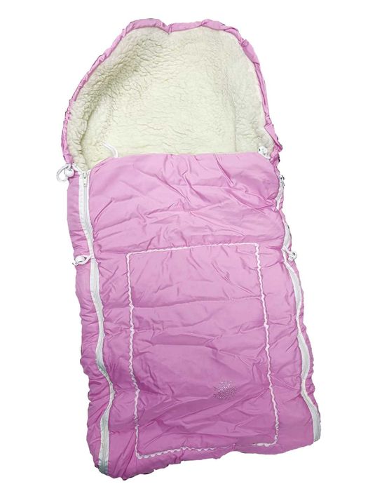 Конверт в для младенцев в коляску на меху, мех овчина