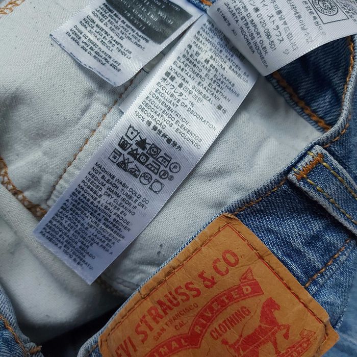 Levi's 502 męskie niebieskie 29/32