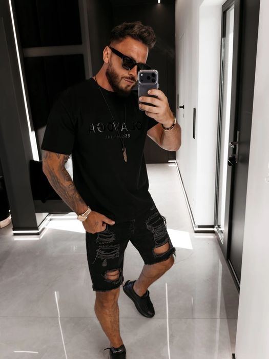O’la Voga / t-shirt BOHO / black / rozm L