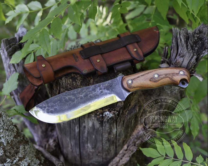 Ковані ножі для бушкрафта, ручна робота