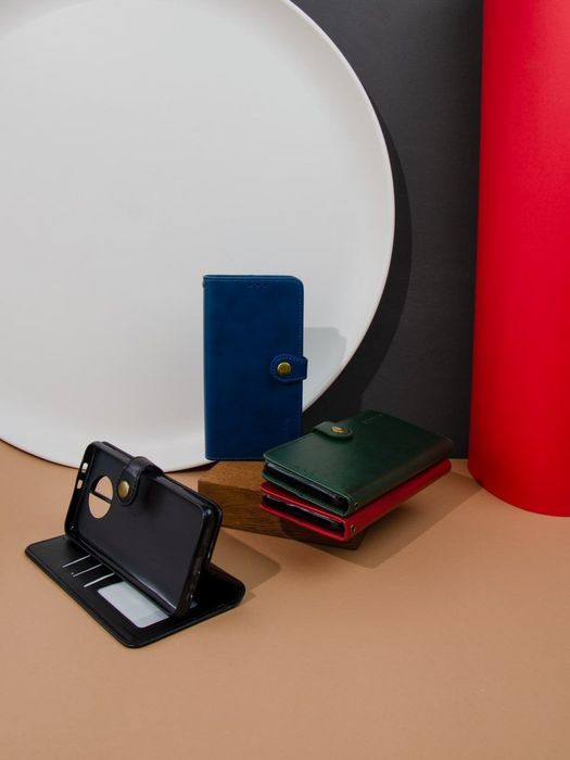 Шкіряний чохол книжка різні моделі кожаный чехол книжка Xiaomi Note 14