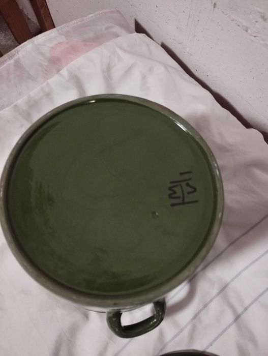 Антикварная для рома с фруктами посуда