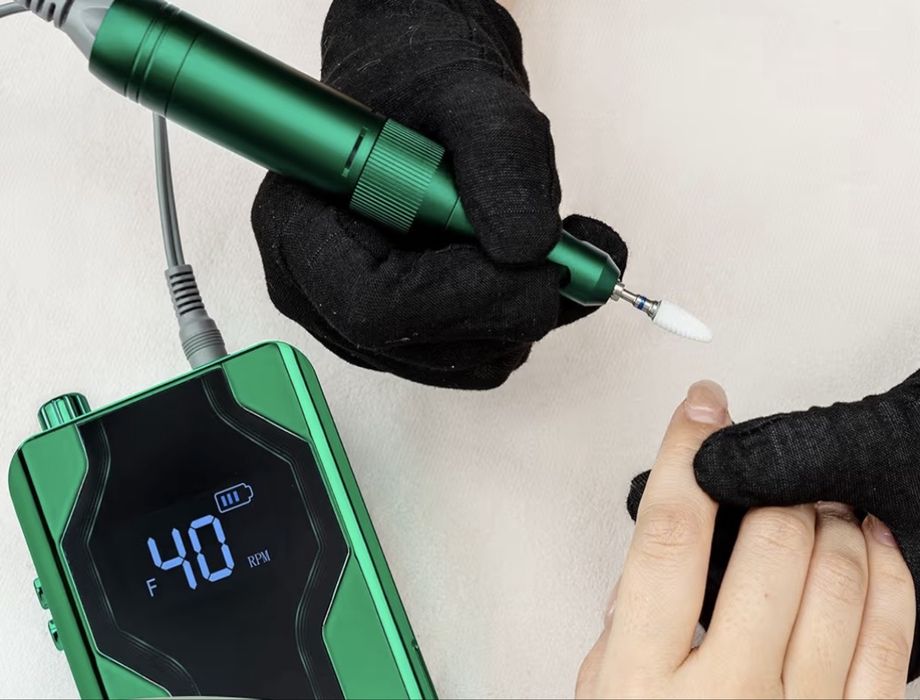 Profesjonalna frezarka do paznokci Delanie 40000 RPM LCD