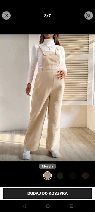 Ogrodniczki ciążowe rozmiar L