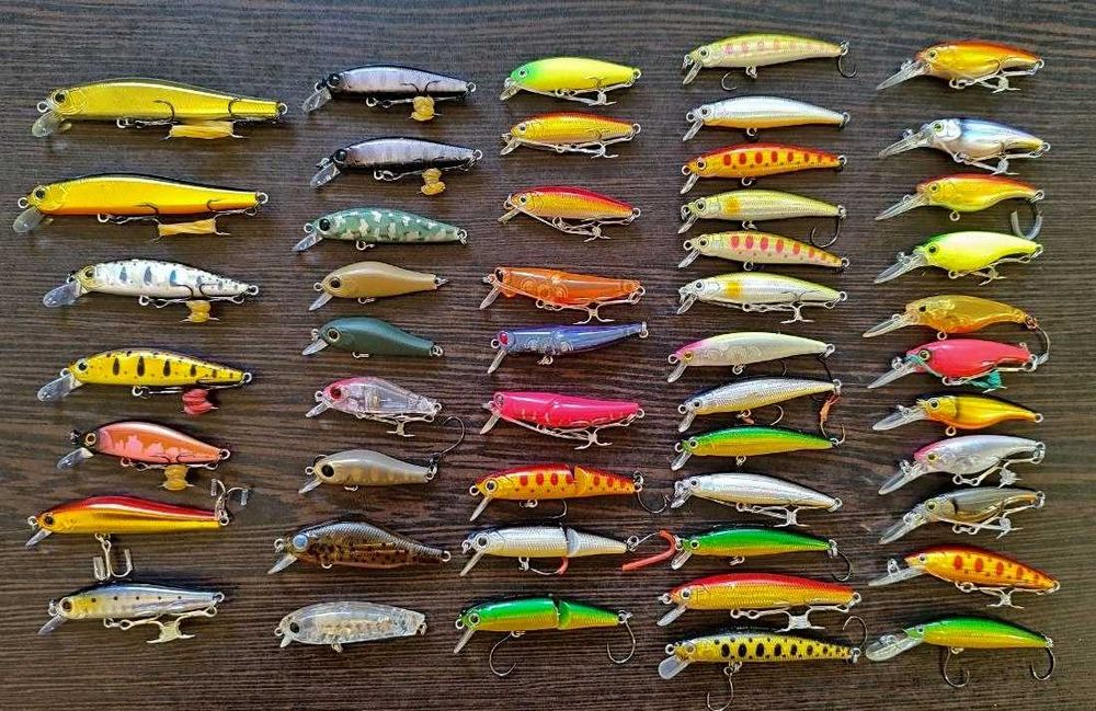 Головень та форель(Jackall,Zip baits,Tackle House,Anres,Maria та