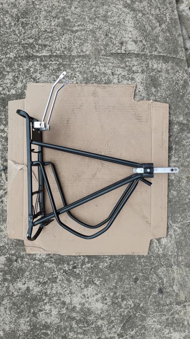 Świetny bagażnik rowerowy, aluminium, do 25 kg