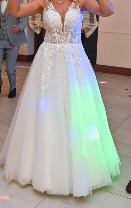 Suknia ślubna36/38 stan bardzo dobry