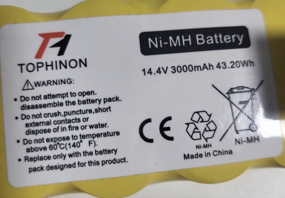 акумулятор Tophinon Ni-MH 14.4V