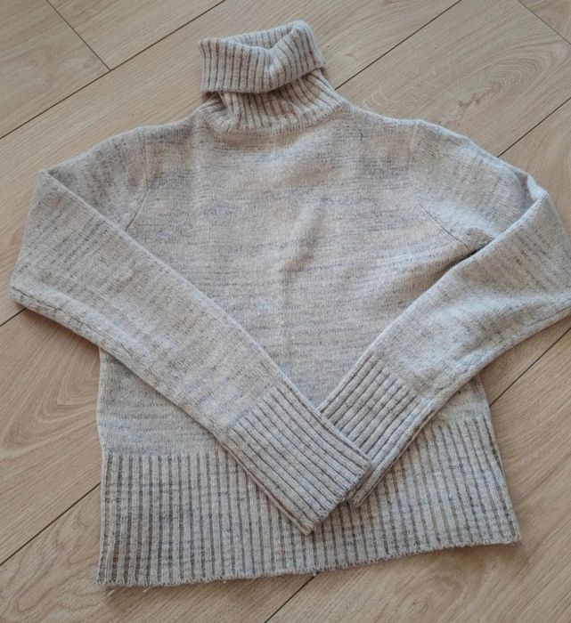 Golf damski melanzowy bez