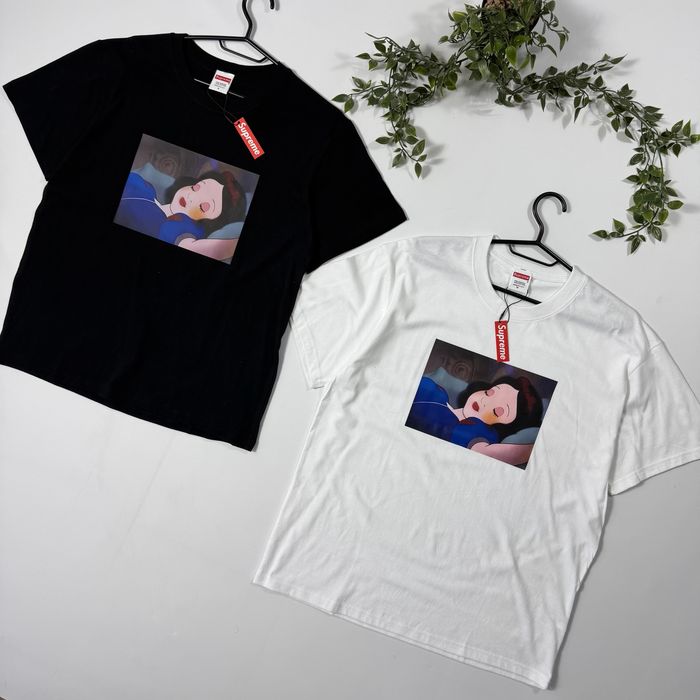 Футболка Supreme Snow White S-XL суприм тишка білосніжка белоснежка тішка майка на літо футболка з принтом
