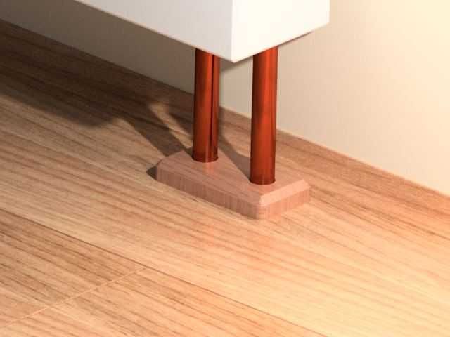 Rozeta drewniana, osłona rur grzejnikowych