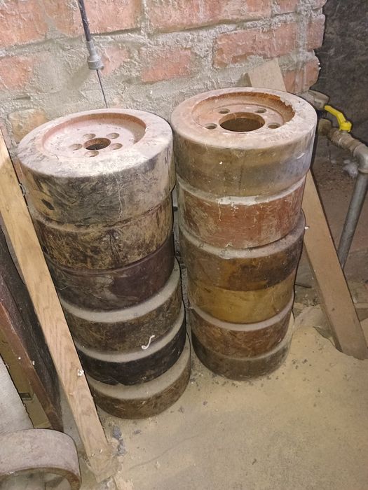 Kółka do wózka widłowego