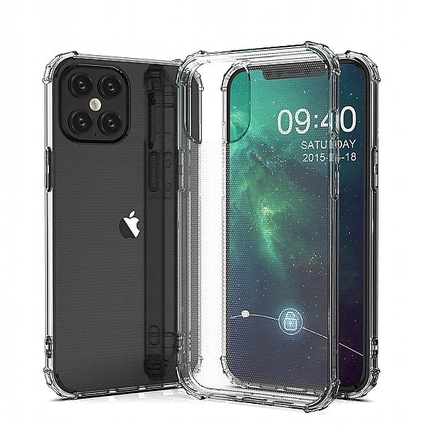 Etui Plecki A-Shock + szkło do iPhone 12 Pro Max