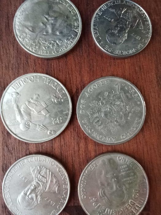 Coleção de moedas antigas