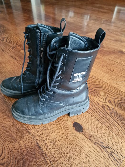 Glany elegant czarne 36