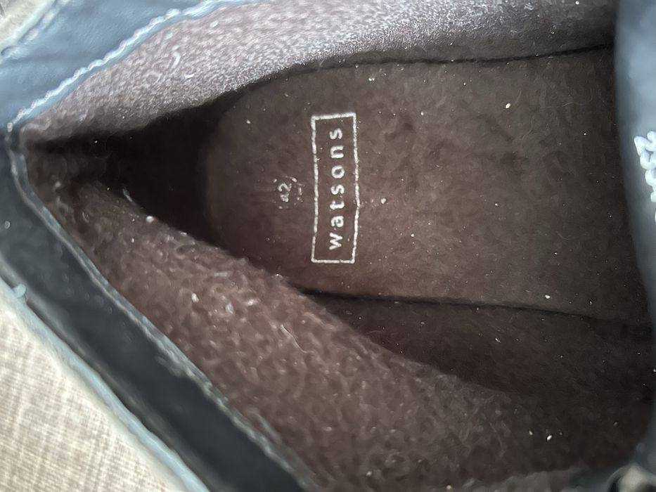 Watsons шкіряні черевики 42 р уст 27,5 см