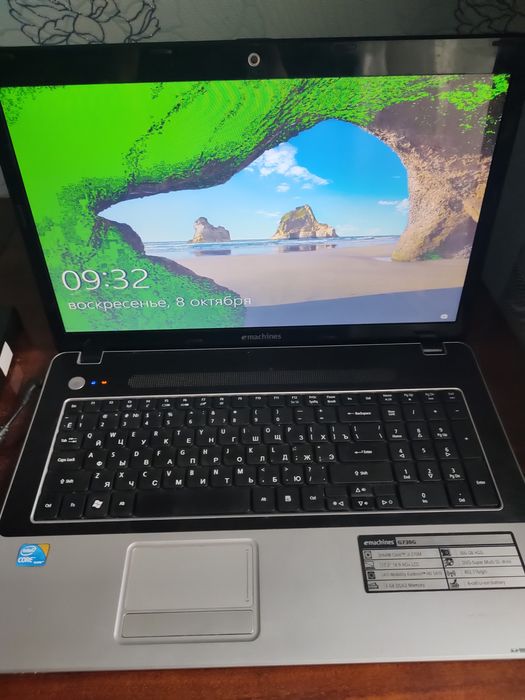 Продам ноутбук emachines g730