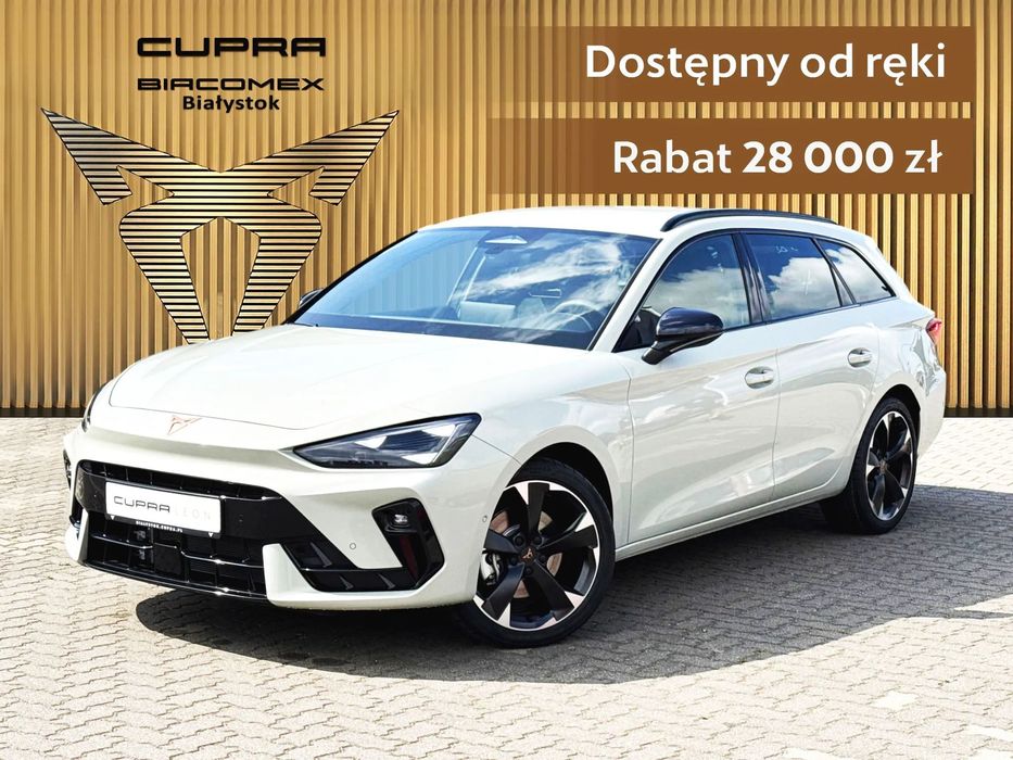 Cupra Leon Sportstourer 2.0TSI 204KM DSG 4 DRIVE , Rabat 28 000zł, dostępny "od ręki"