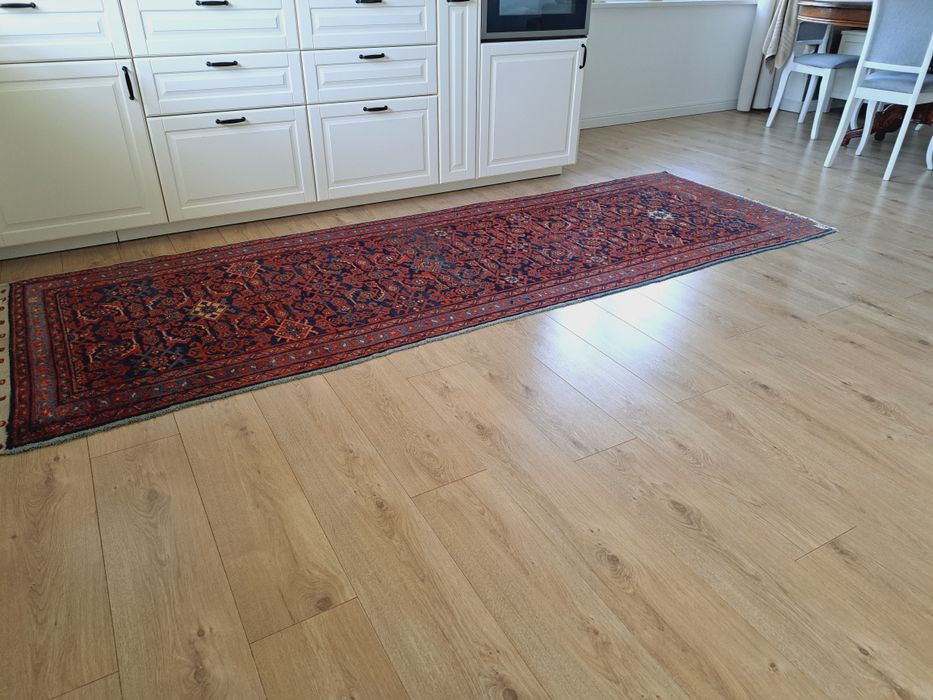 Kolekcjonerski perski chodnik ręcznie tkany Malajer 110x310cm nr1539
