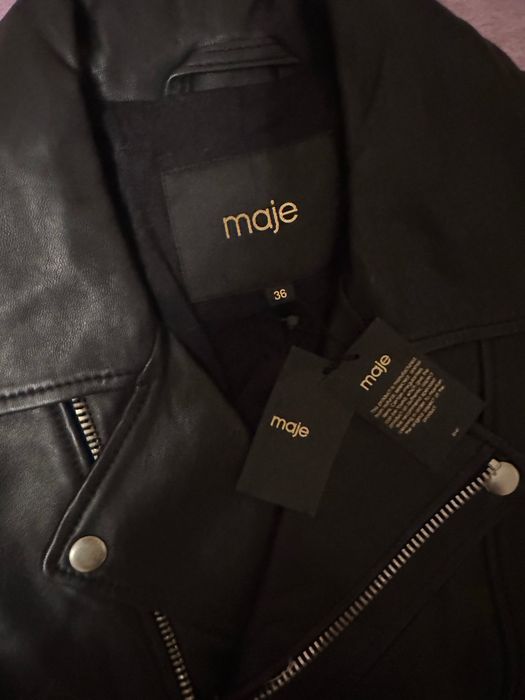 Куртка шкіряна ,оригінал Maje