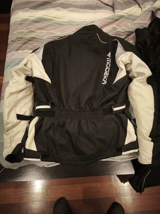 Casaco e calças inverno motociclista