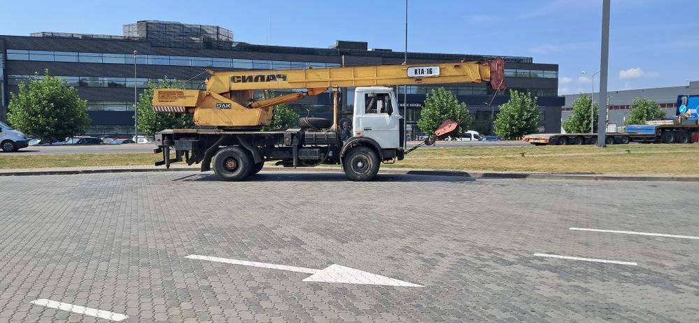 Автокран Оренда Послуги Услуги Аренда Львів МАЗ 24/7