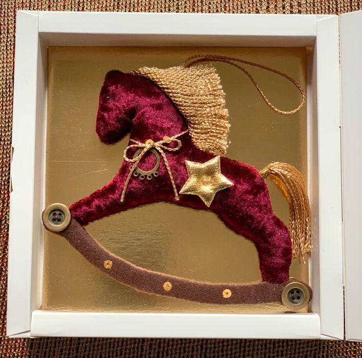 Кінь,коник,конячка,символ 2026, іграшка новорічна,прикраса ялинкова