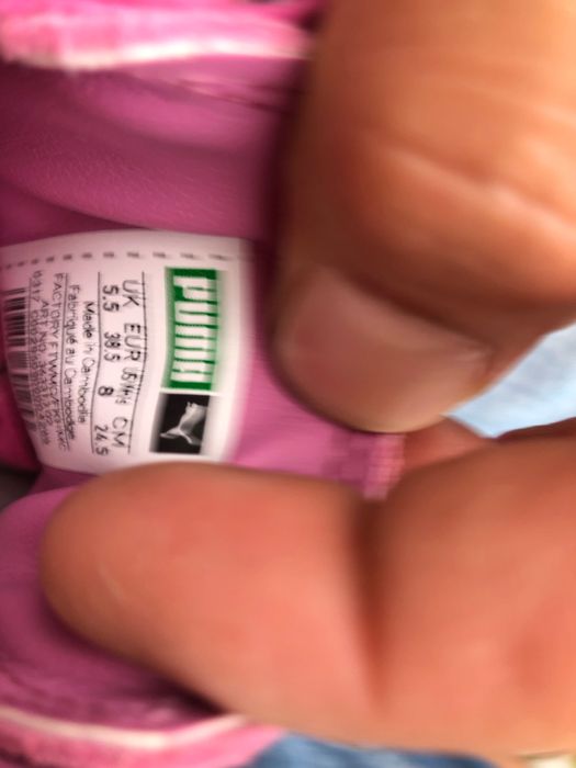 Puma basket Rosa nr 38