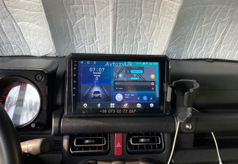 Магнитола JIMNY Suzuki CELERIO GPS DVD TV USB 2 дин CarPlay Android 15