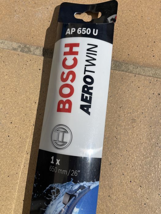 Limpa para-brisas duplo Bosh Aero para automóveis, ap650 U, 650mm/26'