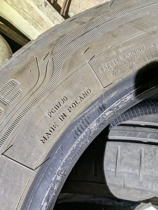 Шини Dunlop Sport BluResponse 195/65 R15 91H Коплект 4шт майже нові