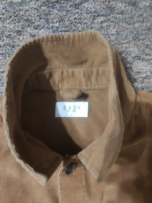 Чоловіча рубашка Easy L вельвет нова (сток)