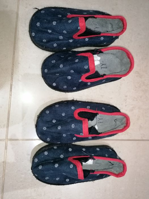 Pantufas tamanho 25