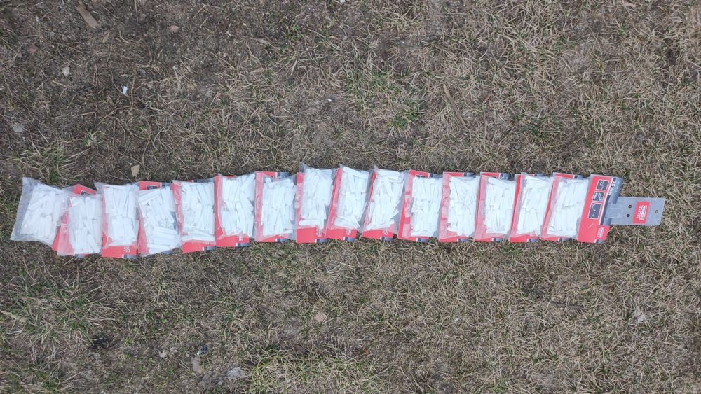 Kliny do glazury duże 35 mm Modeco Expert -85 opakowań